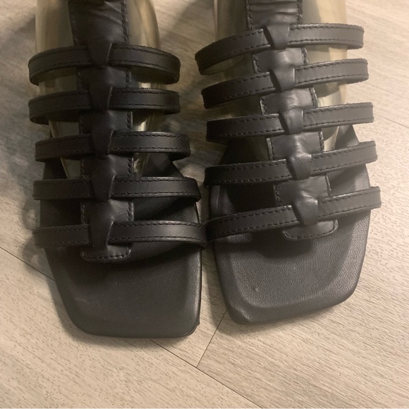 Jeffrey Campbell | TOP-2 black leather gladiator sandal (like new) - Picture 6 of 14